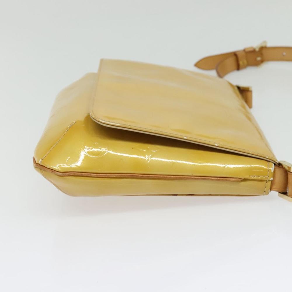 LOUIS VUITTON Monogram Vernis Thompson Street Bag Beige M91301 LV Auth 140666 - Picture 4 of 16